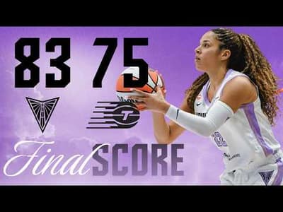 Valkyries Stay Hot 83-75 | Game Highlights vs. Toronto Tempo | July 8, 2026