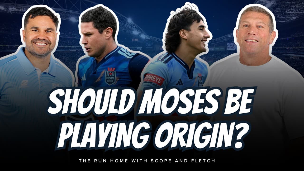 #NRL | Should Mitch Moses be playing State of Origin if injured?! Fletch's Origin CONSPIRACY!