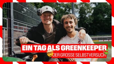 SELBSTVERSUCH: Ein Tag als GREENKEEPER - So werden Bundesliga Plätze gemacht | 1. FC Köln