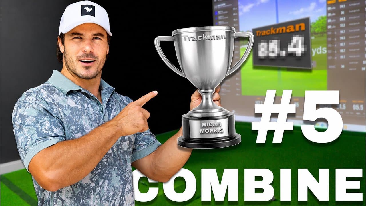 Doing The Trackman Combine Until I Beat It 