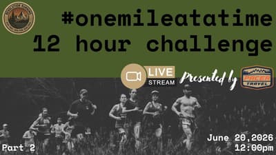#onemileatatime 12 Hour Challenge Livestream 2