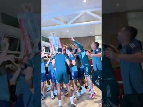 ARSENAL SCENES AS WE WIN THE PREMIER LEAGUE 🏆