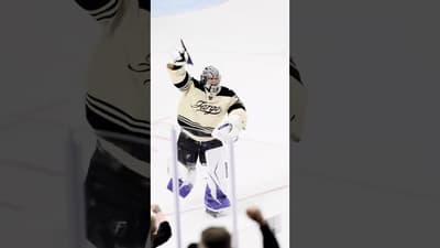 Goalie goal from our newest prospect Samuel Hrrnak 😱