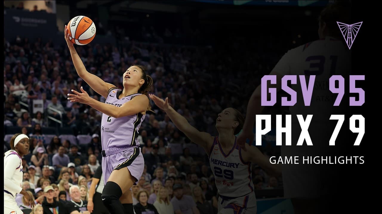 Golden State Valkyries HOME OPENING WIN vs. Phoenix Mercury | May 10, 2026