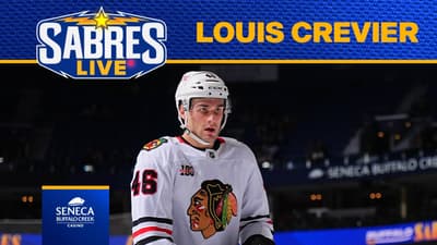“I’m Super Excited To Join The Team” | Louis Crevier On Coming To Buffalo | Buffalo Sabres