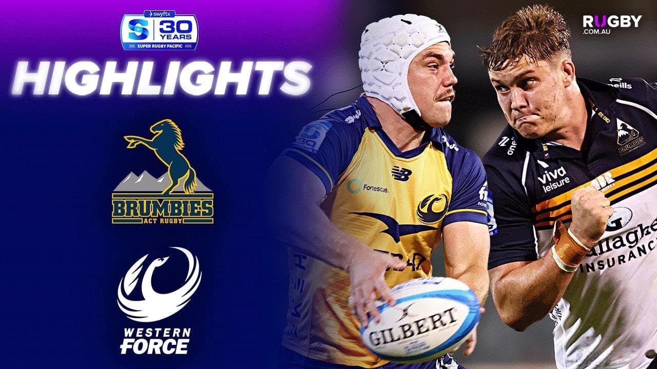 Brumbies v Western Force Highlights | Round 13 | Super Rugby Pacific 2026
