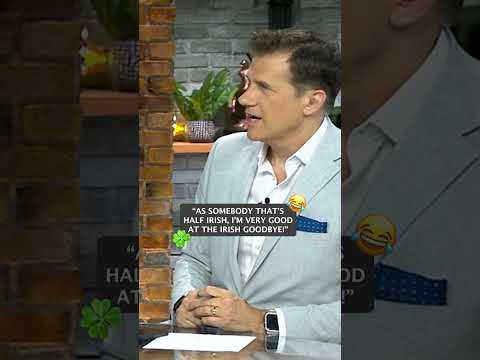 Alan Hahn is familiar with the Irish goodbye 😭