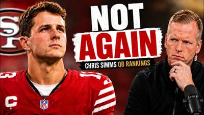 Brock Purdy is WHERE on Chris Simms' QB list?!