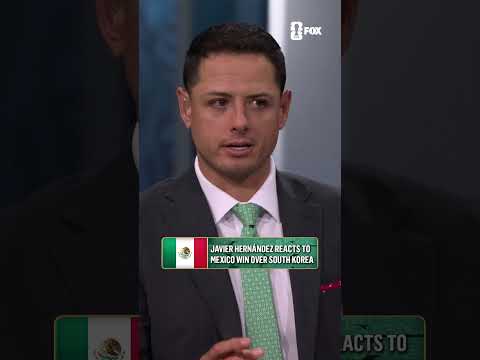 Javier Hernández shares his thoughts on Mexico's performance against South Korea 🇲🇽