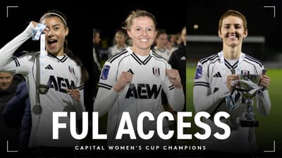 CUP CHAMPIONS 🏆 | Behind-the-scenes of FFCW's Capital Women's Cup final against AFC Wimbledon