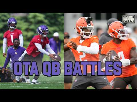 25 Nuggets from OTAs | Aaron Donald Update, Vikings and Browns QB Battles, Stocks We're Buying
