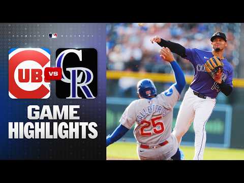 Cubs vs. Rockies Game Highlights (6/9/26) | MLB Highlights