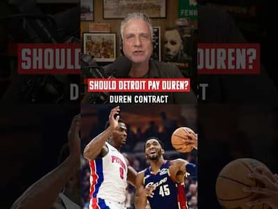 Will Jalen Duren's disappointing performance in the playoffs impact his next contract?