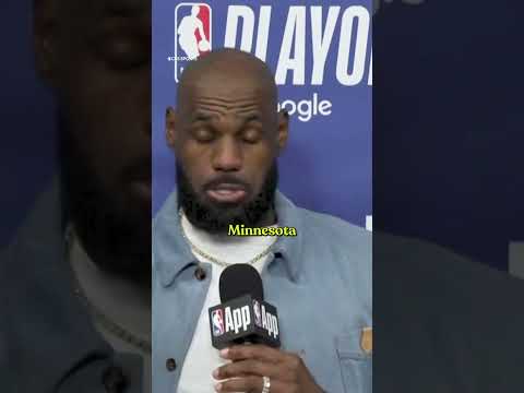 LeBron addressed his uncertain NBA future #lebronjames #nba