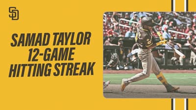 Razr Replay: Samad Taylor 12-Game Hitting Streak