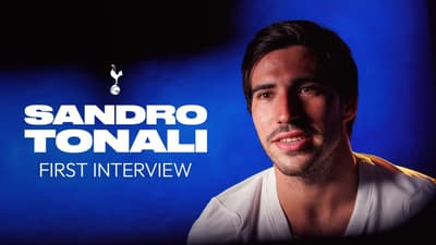 Sandro Tonali's first interview as a Spurs player ๐ฌ