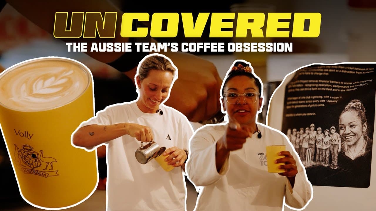 Uncovered: The Aussie women's team are obsessed with coffee