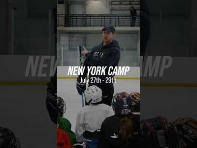 JOIN ME ON THE ICE AT THE NEW YORK CAMP! LEARN MORE AND SIGN UP AT ITRAINHOCKEY.COM!