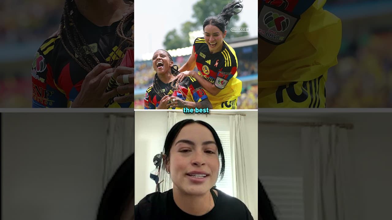Concacaf W Champions Cup & Liga MX Champion Scarlett Camberos talks making history with Las Águilas🦅