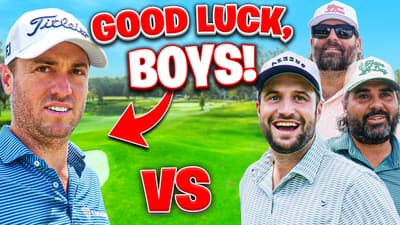 Justin Thomas Challenged Us To A Golf Match!