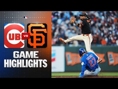 Cubs vs. Giants Game Highlights (6/13/26) | MLB Highlights