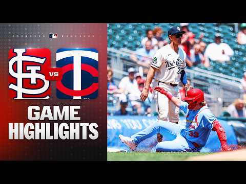 Cardinals vs. Twins Game Highlights (6/13/26) | MLB Highlights