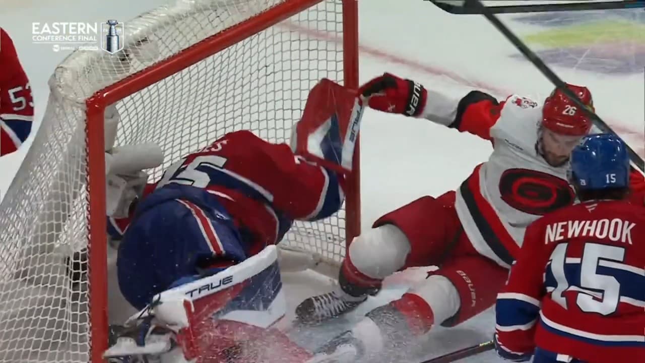 Sean Walker Goaltender Interference Penalty Against Jakub Dobes