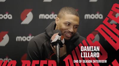 Damian Lillard | 2025-26 End of Season Interview | Portland Trail Blazers | April 30, 2026