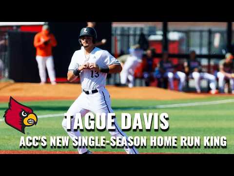 Louisville's Tague Davis: The ACC's New Single-Season Home Run King