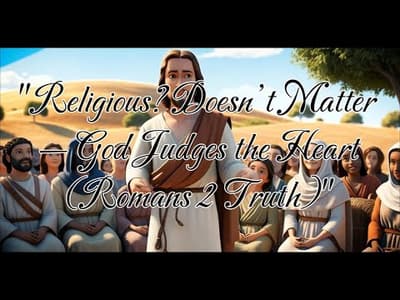 "Religious? Doesn’t Matter — God Judges the Heart (Romans 2 Truth)"