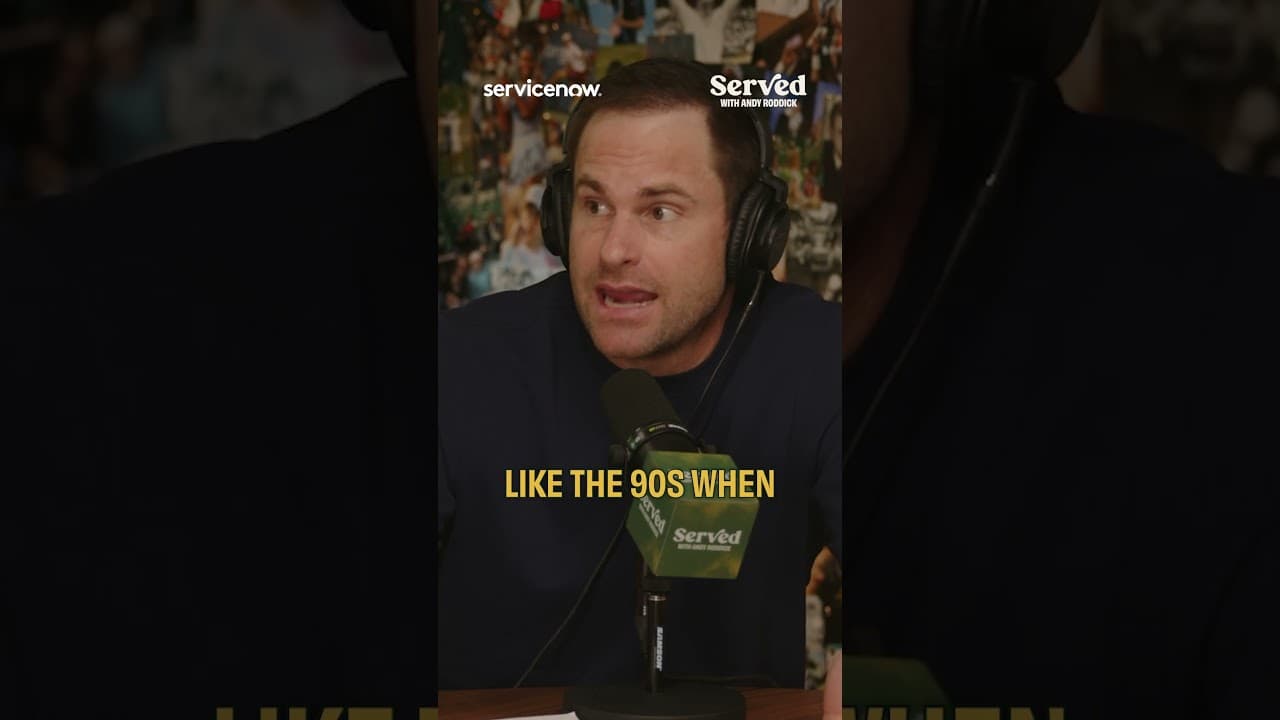 Andy’s diving into the chaotic Roland Garros draw that just takes you straight back to the 90s! 🎾