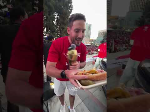 LA vibes: 10/10 🎉 LA glizzy: 7/10 🌭 #FIFAWorldCup #CoastToCoast #GolazoNetwork