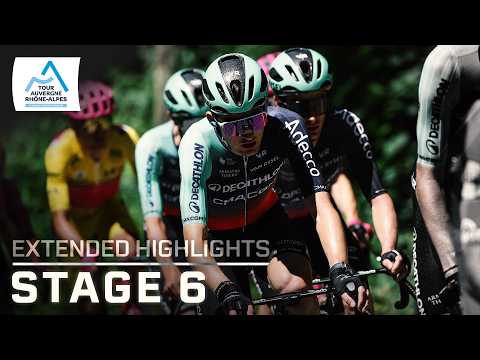 Tour Auvergne-Rhone-Alpes 2026, Stage 6 | EXTENDED HIGHLIGHTS | Cycling on NBC Sports