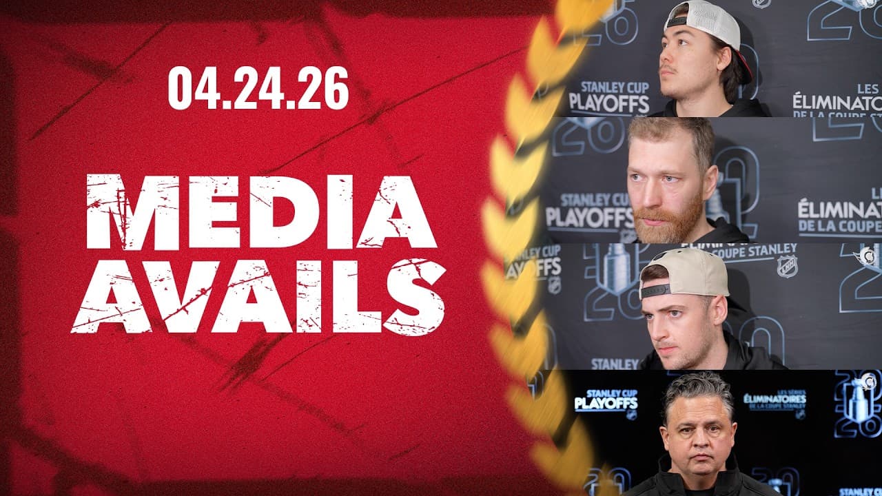 Drake Batherson, Claude Giroux, Jordan Spence, Travis Green Media Availability