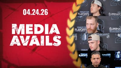 Drake Batherson, Claude Giroux, Jordan Spence, Travis Green Media Availability