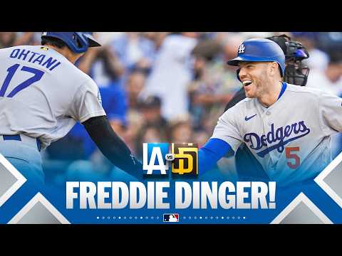 Freddie Freeman homers to drive in Shohei Ohtani vs. the Padres! 💪 | MLB Highlights