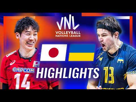 Japan 🇯🇵 vs. Ukraine 🇺🇦 - Highlights | Week 1 | Men's VNL 2026