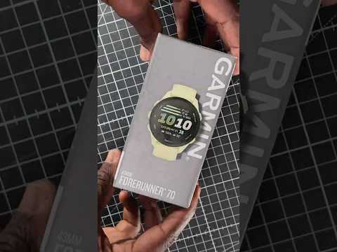 We're one of the first in the world to get our hands on the Garmin Forerunner 70 & 170 👀