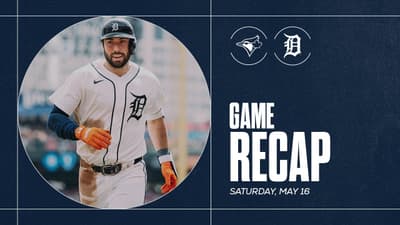 Tigers vs. Blue Jays Highlights | 5/16/26