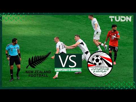 LO MEJOR: Nueva Zelanda vs Egipto | Primer Tiempo | TUDN