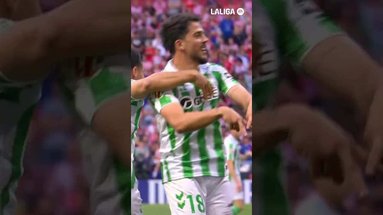 Un año de este GOLAZO de FORNALS ante el Atlético 🤯 #shorts #realbetis