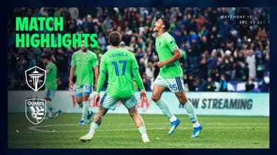 HIGHLIGHTS: Seattle Sounders FC vs. San Jose Earthquakes | May 13, 2026