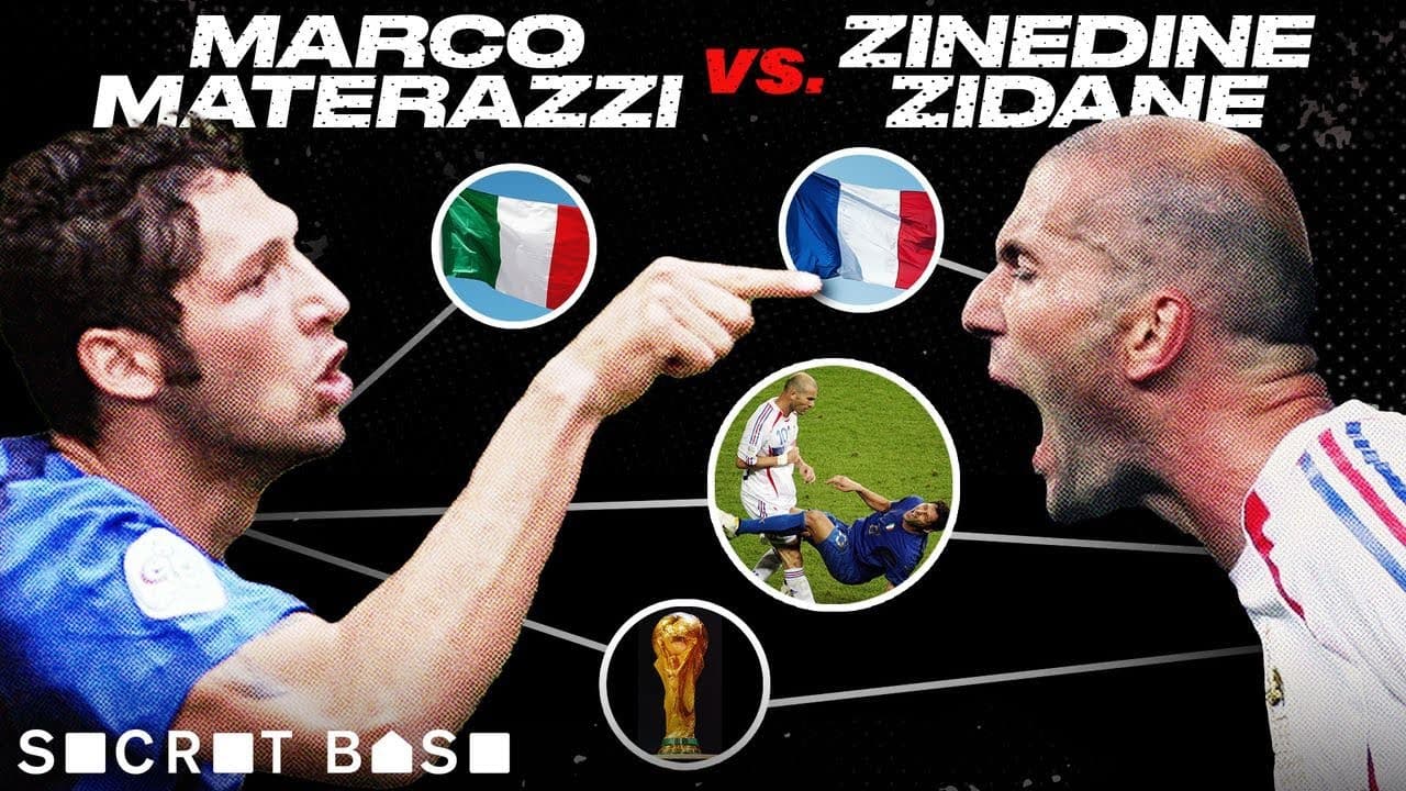 Can anyone deserve to be headbutted? The history of the Zinedine Zidane and Marco Materazzi’s beef