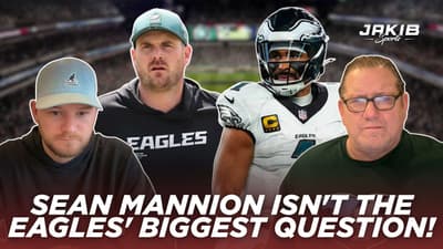 Zander Krause PUSHES BACK on Eagles' Sean Mannion SCAPEGOAT Excuse
