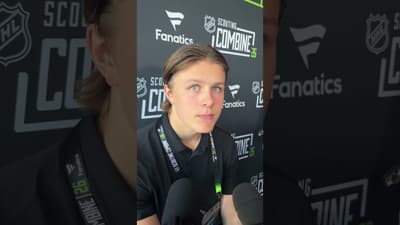 Stenberg on Why He Thinks He's Ready for NHL Next Year, Reason for Not Testing at Combine