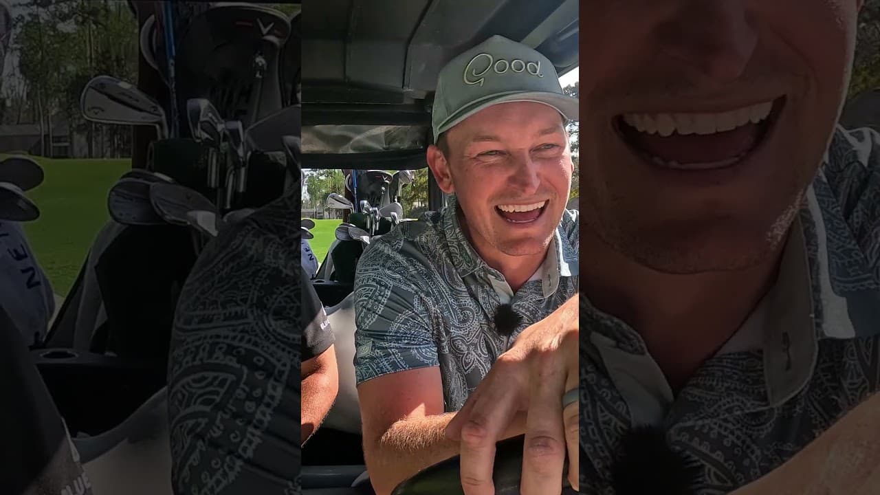 Xander Schauffele returns to Youtube Golf 👀