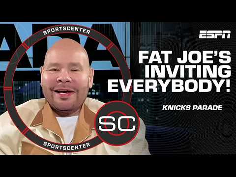 Fat Joe REVEALS the A-LIST GUESTS on his Knicks Championship Parade float 🔥 | SportsCenter