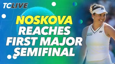 Linda Noskova reaches her maiden major semifinal at Wimbledon 🤯 | TC Live