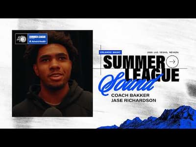 SUMMER LEAGUE SOUND: COACH BAKKER, JASE RICHARDSON