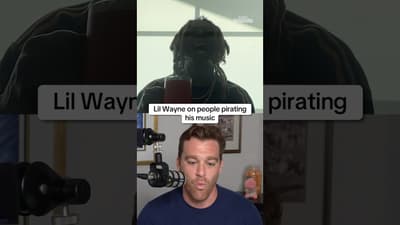Lil Wayne forgives you for stealing his music 😂😅 #lilwayne #hiphop #rap